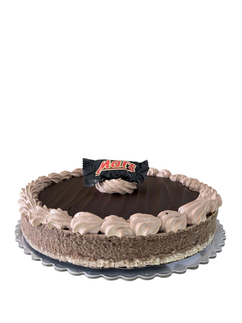 Mars Bar Baked Cheesecake
