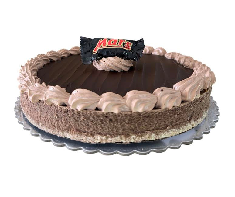 Mars Bar Baked Cheesecake