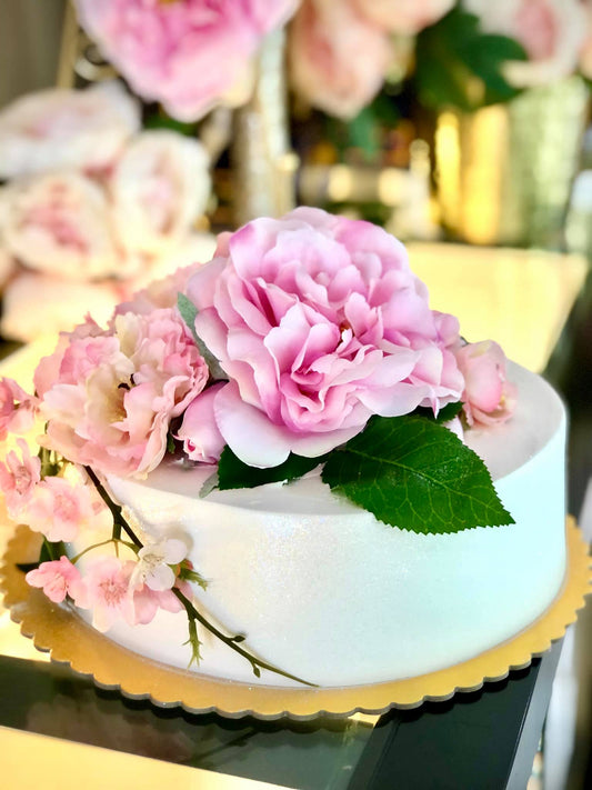 Pink Blossom Cake