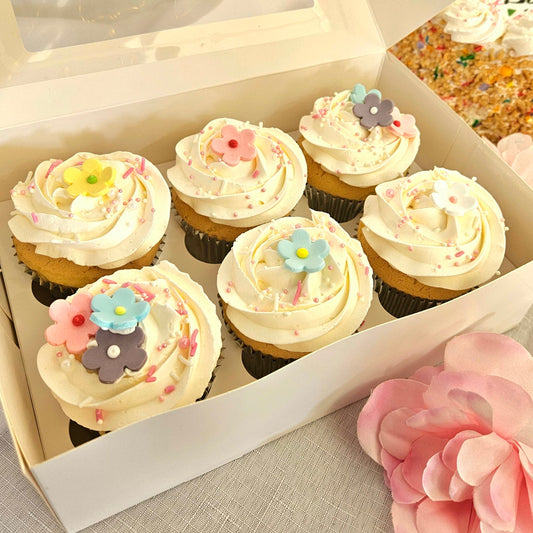 Mother's Day Cupcakes 6 Pack - Blossom Set