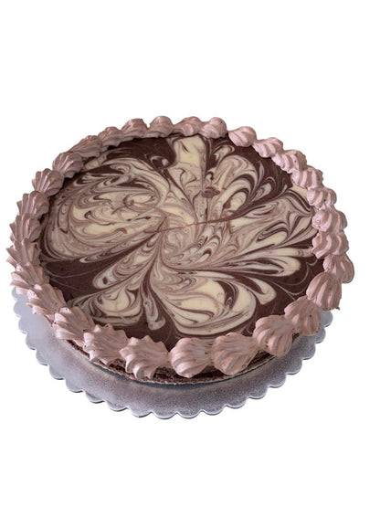 Marble Swirl Baked Cheesecake
