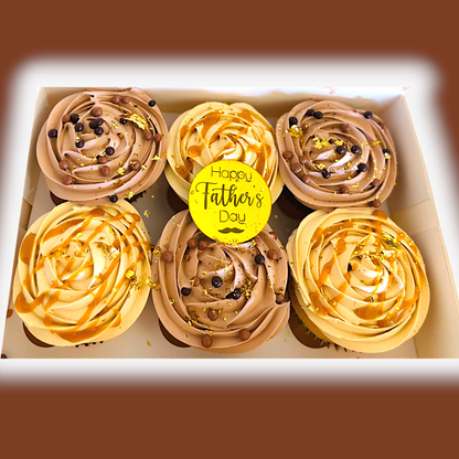 Father's Day Cupcakes - Golden Set