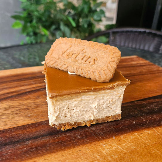Biscoff Cheesecake Slice