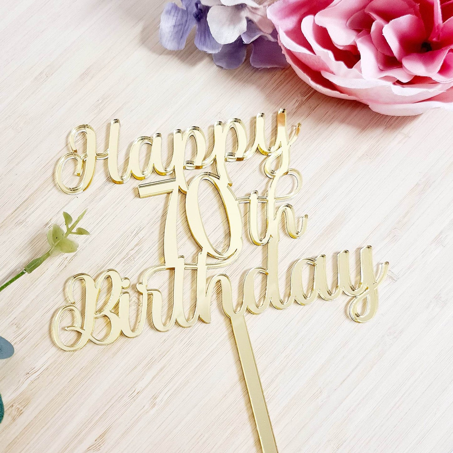 Personalised Cake Topper