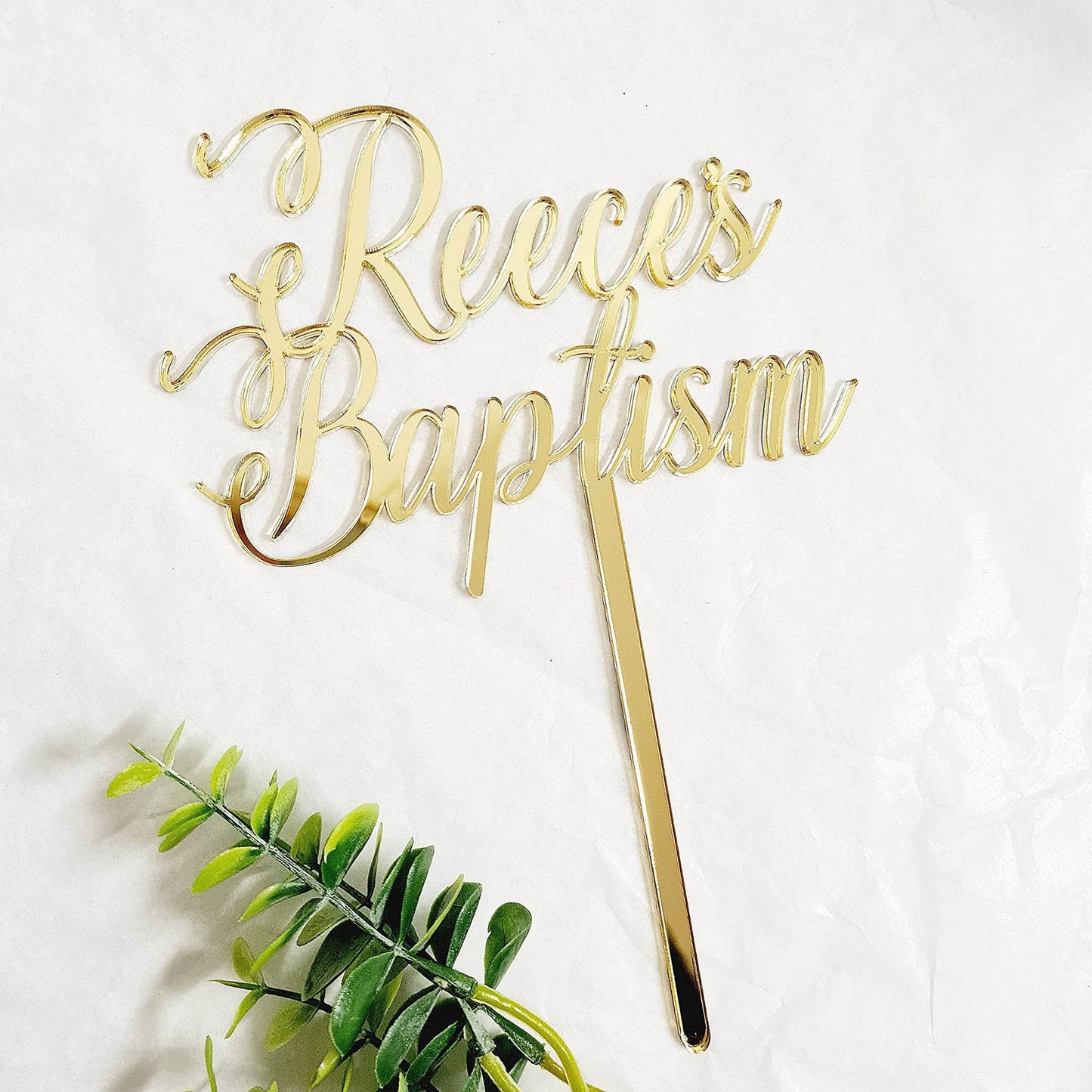 Personalised Cake Topper