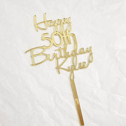 Personalised Cake Topper
