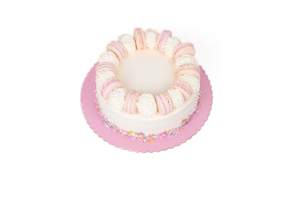 Macaron Swirl Cake