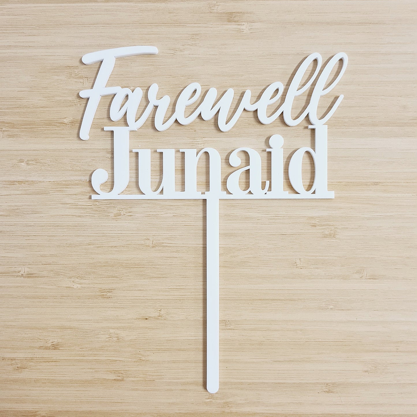 Personalised Cake Topper