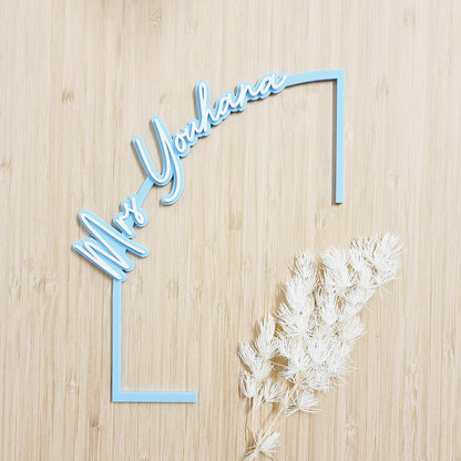 Personalised Cake Topper