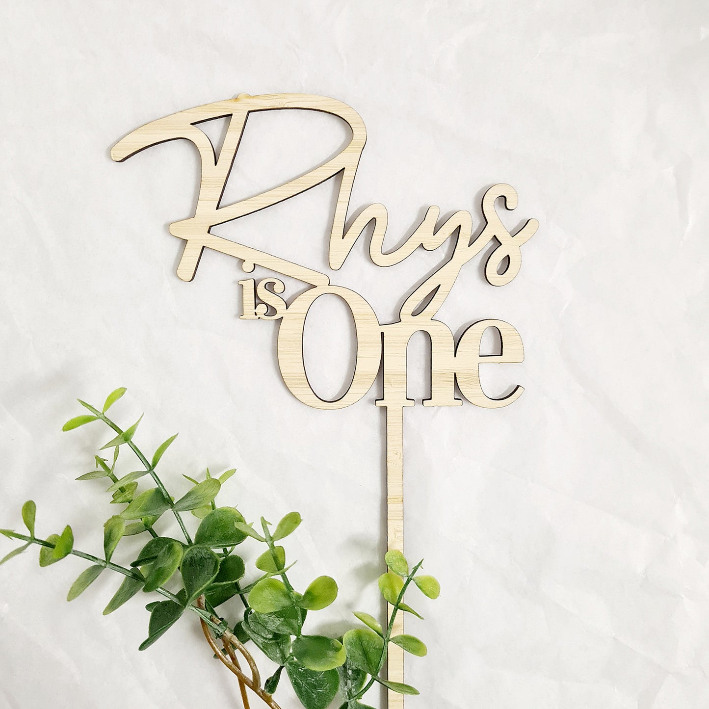 Personalised Cake Topper